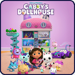 Skoletasker og tasker Gabbys Dollhouse